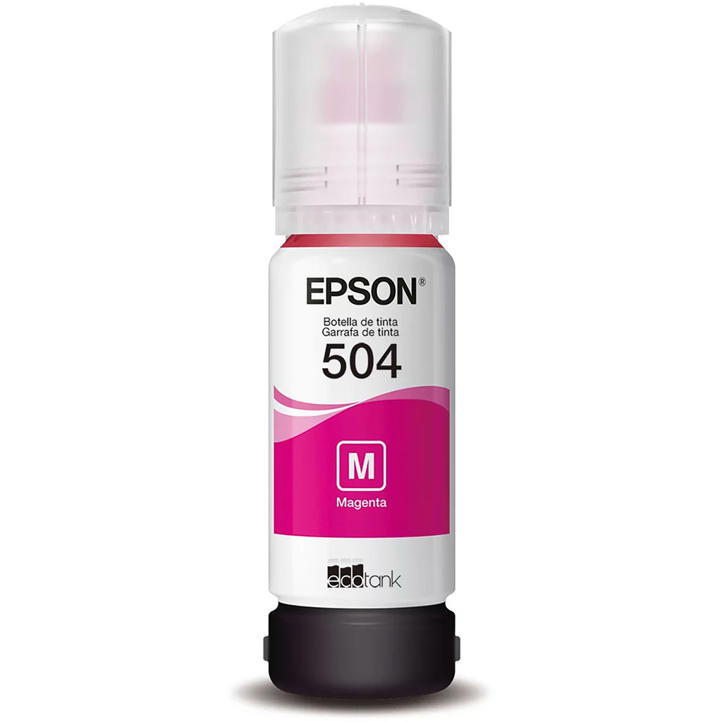 Imagem Garrafa de Tinta Epson T504, 70ml, Magenta - T504320-AL - 0071913-01