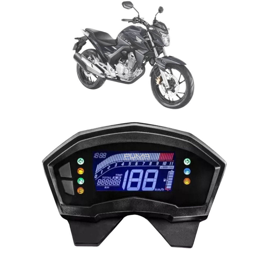 Película Proteção Painel Moto CB250F Twister 2016 2017 Até 2021 2022