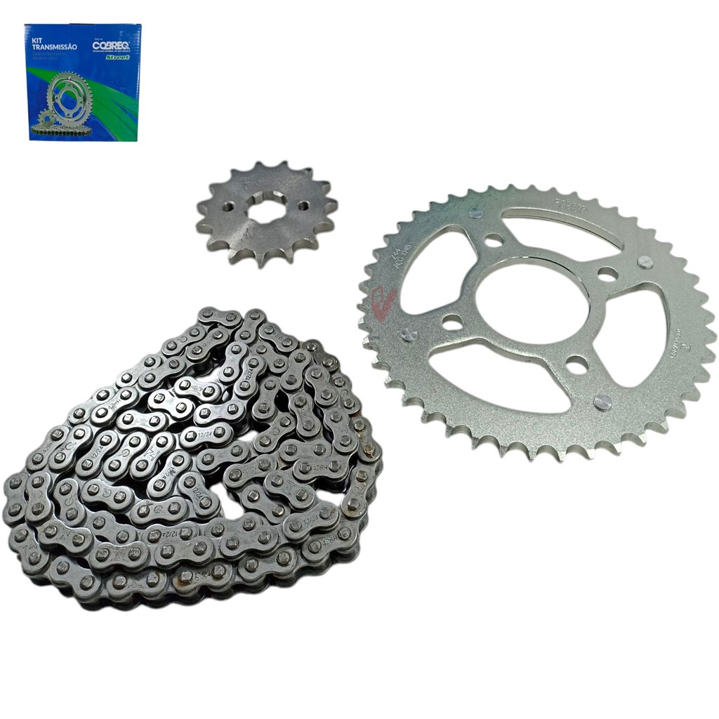 Kit Relação Cg 160 Fan Titan Start Cargo 2016 2017 2018 2019 2020 2021 2022 2023 2024 em Oferta na Shopee