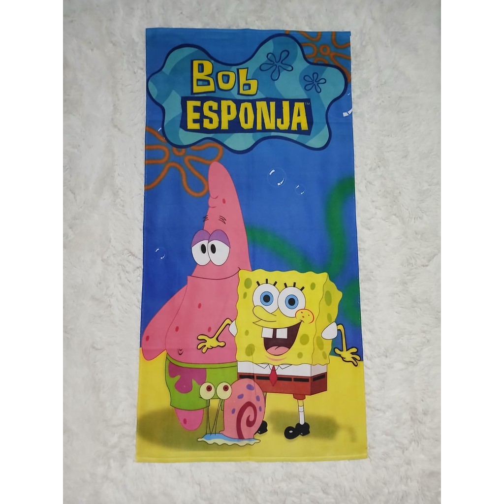 Toalha de Banho e Praia Estampadas Variadas Personagem Infantil Menino e Menina