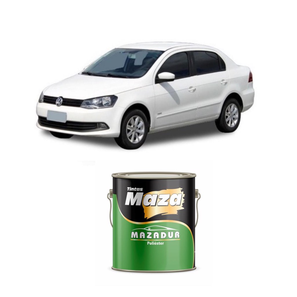 TINTA POLÍESTER BRANCO CRISTAL VW (00) 0,9L MAZA - Spare Parts and Accessories for Vehicles