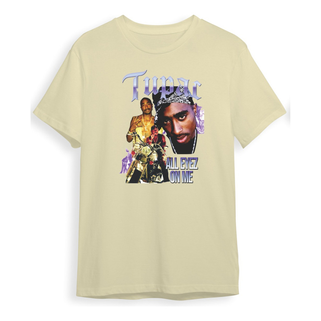 Camiseta Tupac Shakur All Eyes On Me Thug Life Rap Hip Hop