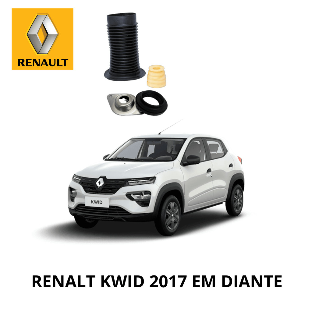 KIT BATENTE AMORTECEDOR DIANTEIRO RENAULT KWID 2017 EM DIANTE