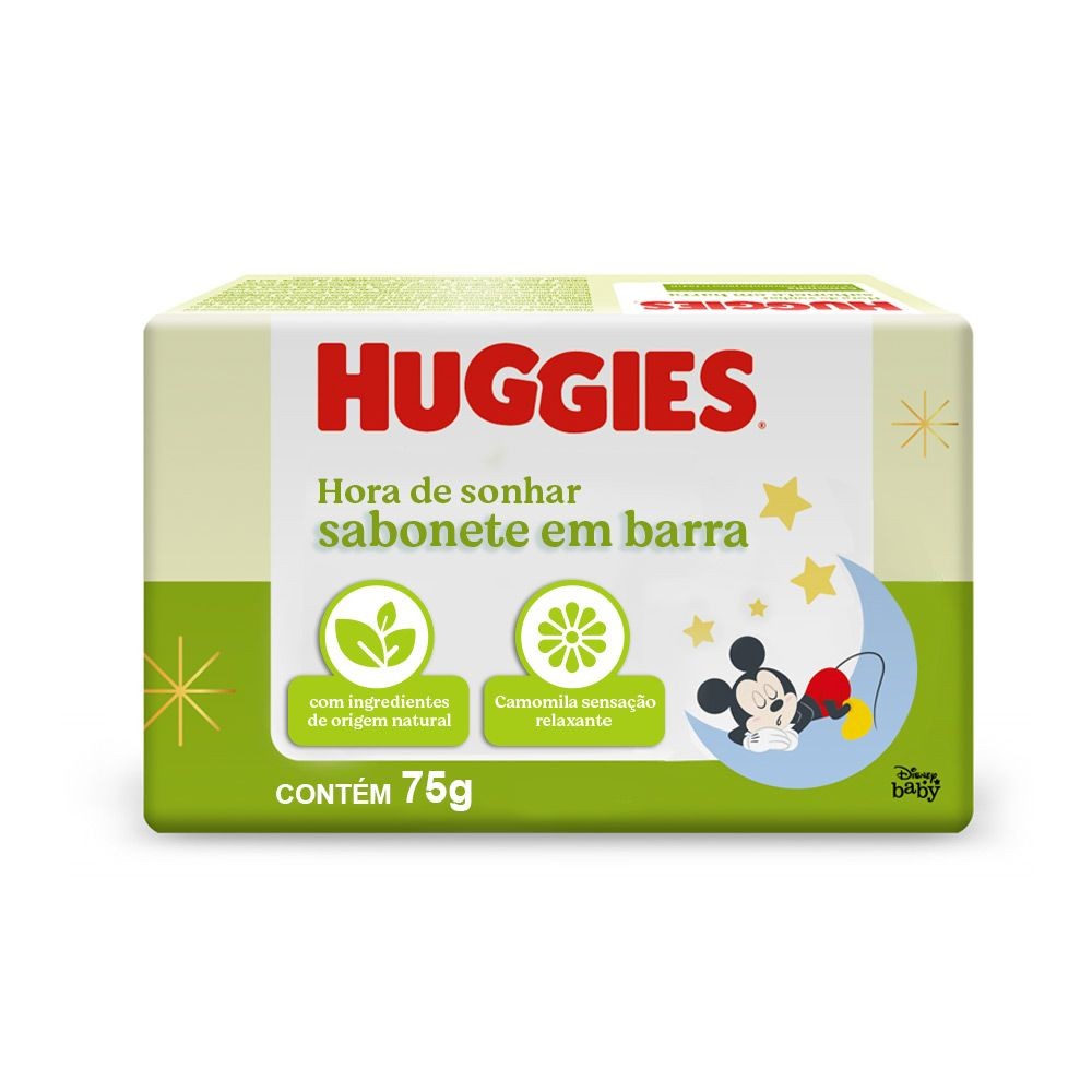 Sabonete em Barra Huggies Camomila 75g em Oferta na Shopee