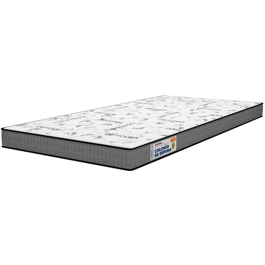 Colchão Solteiro Acction D33 88x188x12 Plumatex em Oferta na Shopee