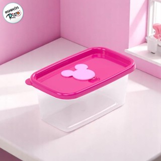 Pote com Válvula Retangular - Minnie Rosa - 150ml - 12x6cm - 1 unidade - Disney Original - Rizzo em Oferta na Shopee