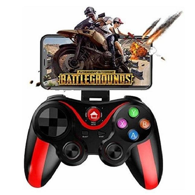 Controle com suporte para Celular Controle Joystick G7 Bluetooth Universal PC Ps3 Tablet Android IOs Ipad