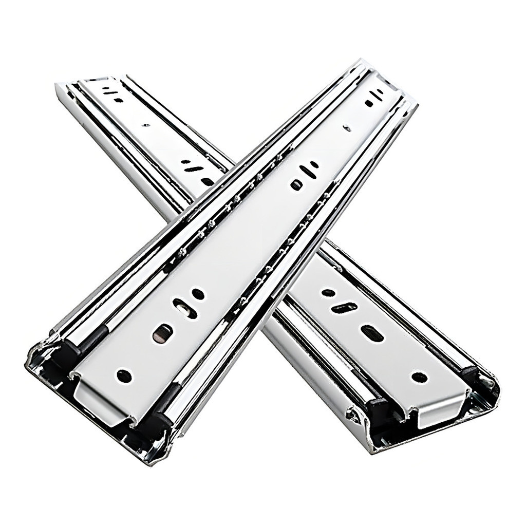 Par De Corrediça Telescópica 35cm Reforçada 45kgs O Par Cor Prateado em Oferta na Shopee