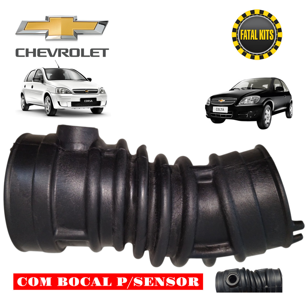 Mangueira do Filtro De Ar Com Bocal Para Sensor Corsa/ Celta/ Corsa Pick Up 1994 a 2002 em Oferta na Shopee
