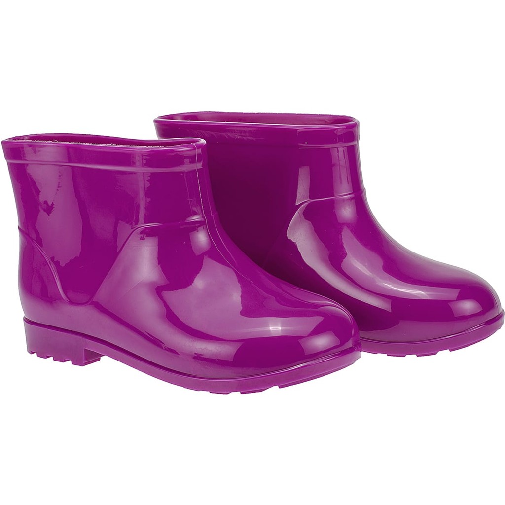 Galochas Infantis Unissex Cano Curto Impermeável Bota Chuva Antiderrapante Leve Macia Confortável
