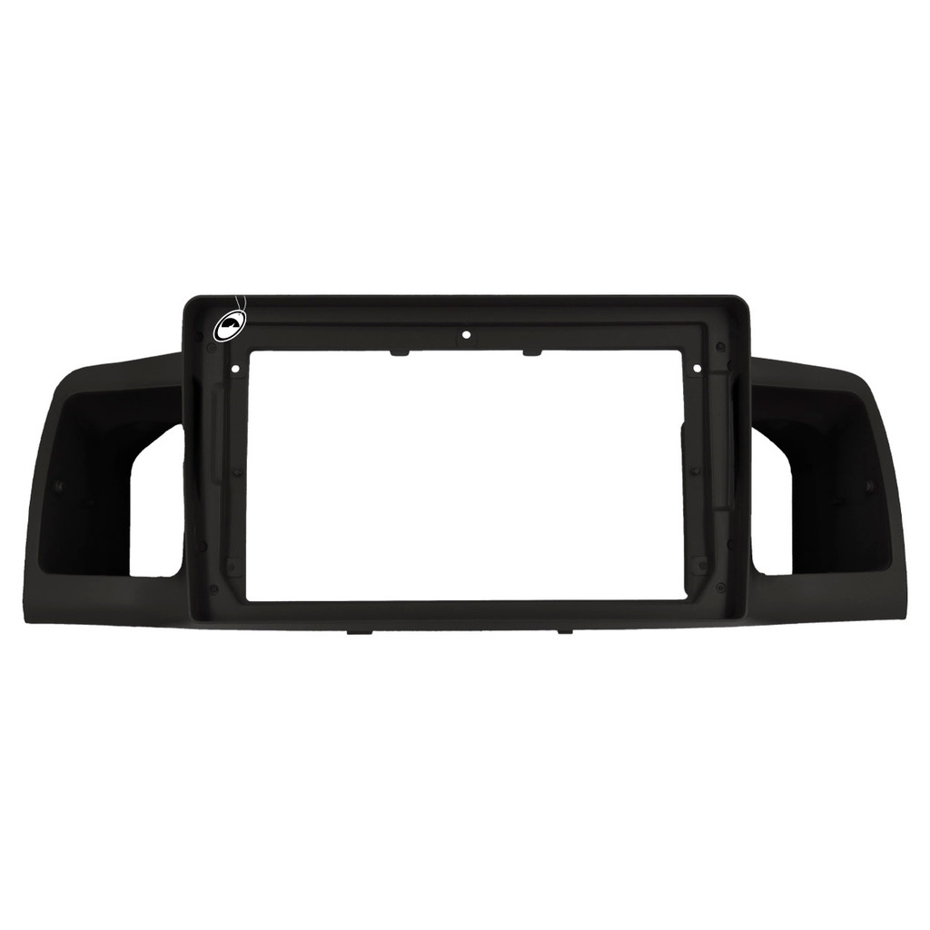 Moldura de Painel 2 Din 9" Corolla 2003 até 2006 Preto