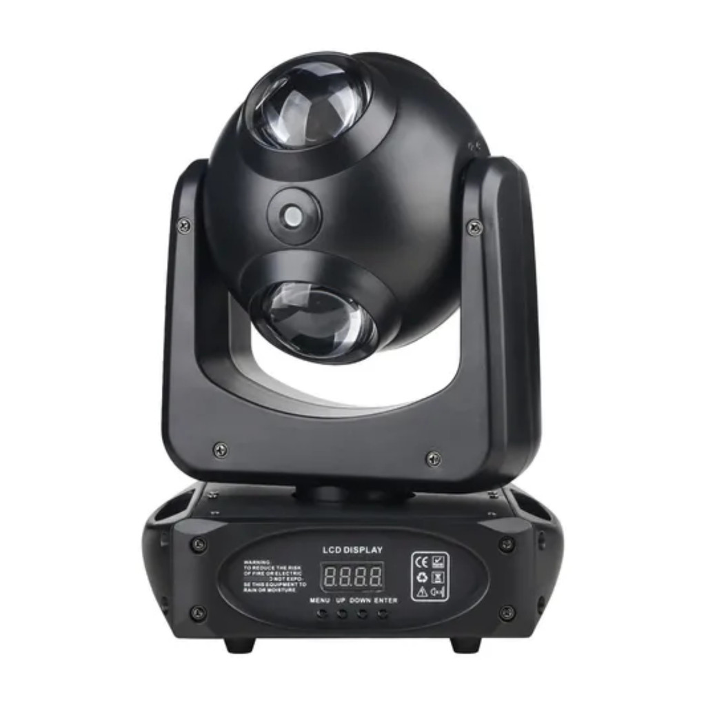 Iluminação Palco Cabeça Móvel LED 70W Beam 540° RGB Casamentos Festas Oásis OIH-6903 em Oferta na Shopee