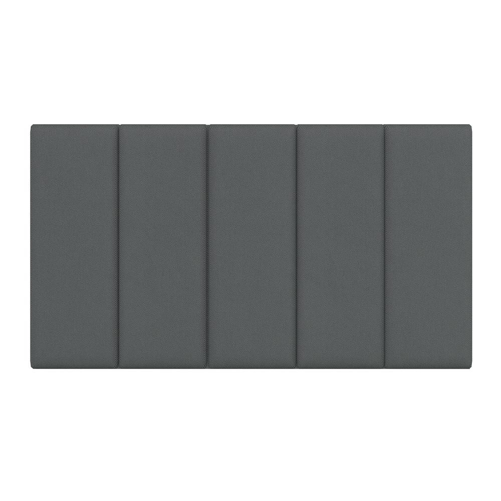 Cabeceira Estofada Para Cama Solteiro Dakota Cinza - Móveis Arapongas - Home & Living