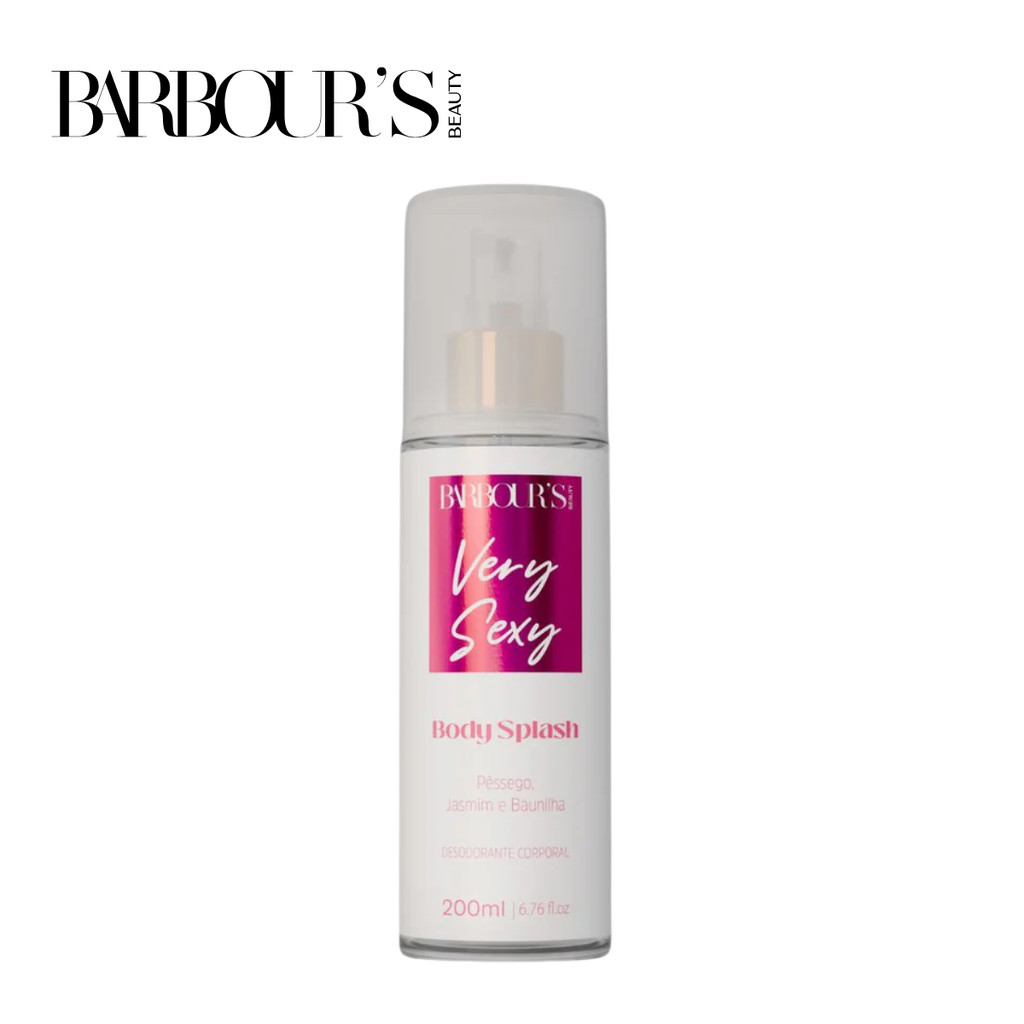 Body Splash Barbours Beauty Very Sexy Spray 200 ML em Oferta na Shopee
