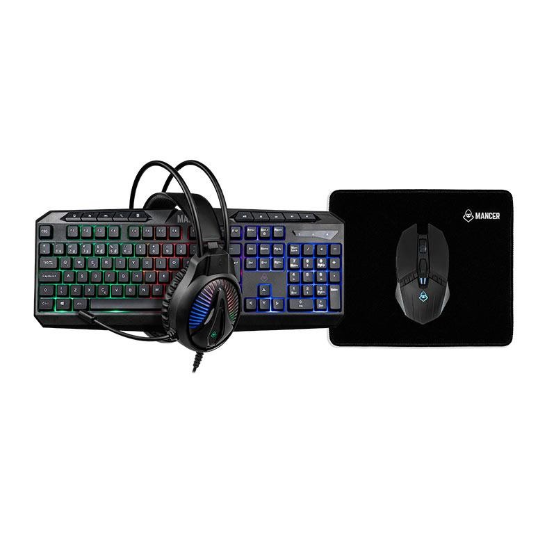 Combo Gamer Mancer ORC V2,MRC-ORC2-RBW01 em Oferta na Shopee