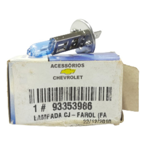 Lampada Farol Blue Vision H1 Astra Vectra S10 Agile 93353986