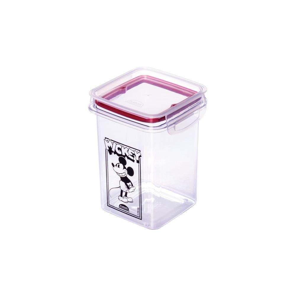 Porta Mantimento 830 ml Hermético Plástico Mickey Plasútil - Home & Living