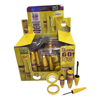 BEST KIT 4 EM 1 RIMEL + DELINEADOR + PÓ ILUMINADOR（ BLUSH) + ESPELHO em Oferta na Shopee