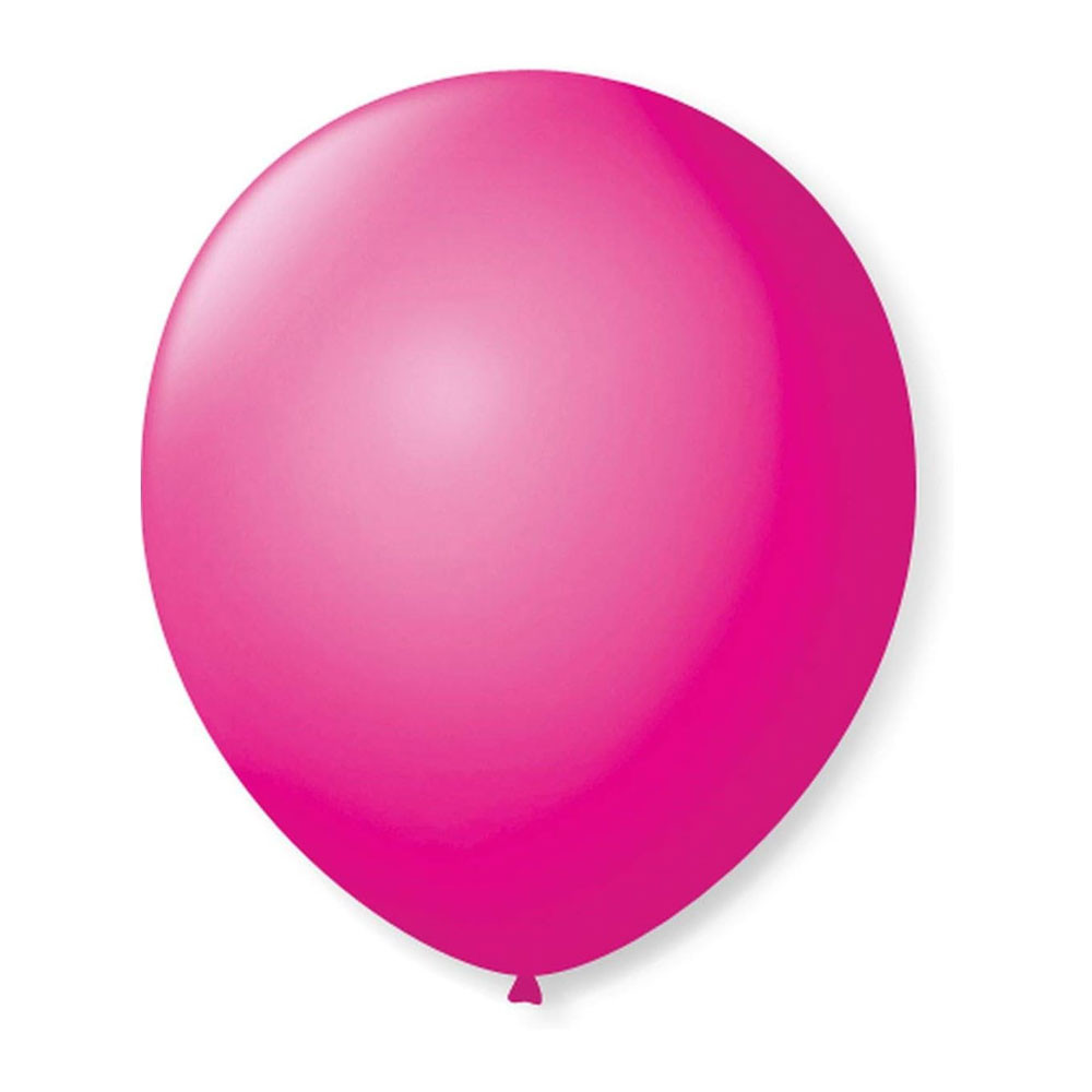 Bexiga Rosa Forte número 9 Riberball 50unid Pic Pic