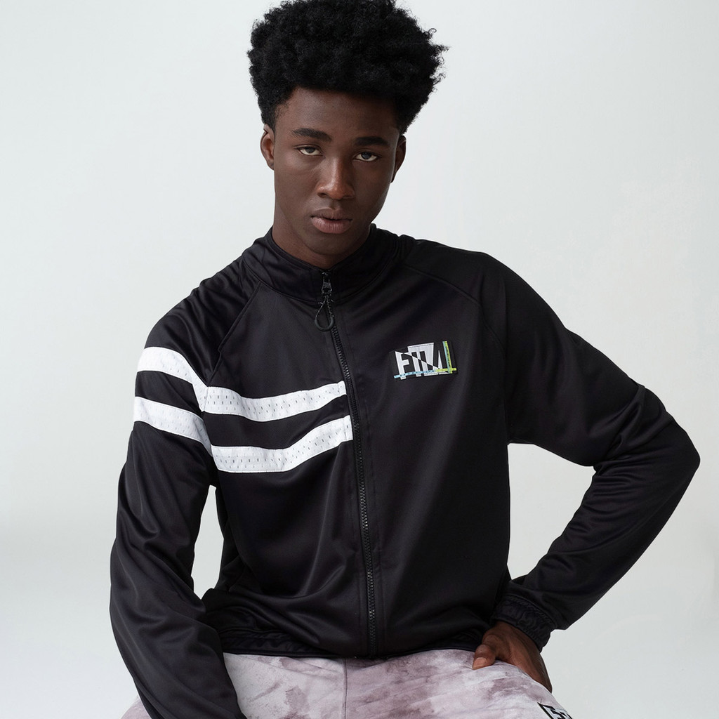 Jaqueta Fila Street Hop Preto e Branco - Men Clothes