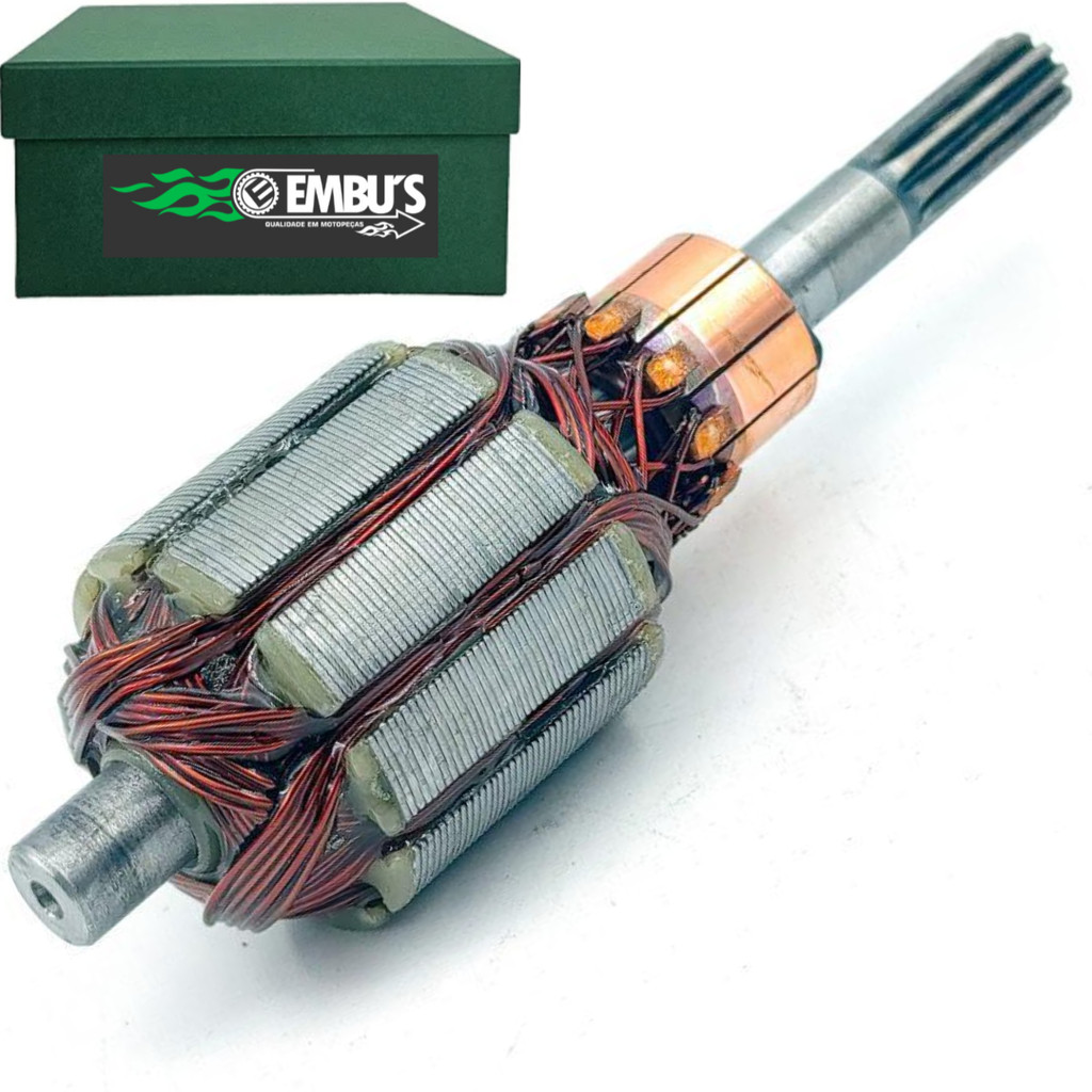 Induzido do Motor de Partida - FAZER/FACTOR/XTZ 150 CROSSER