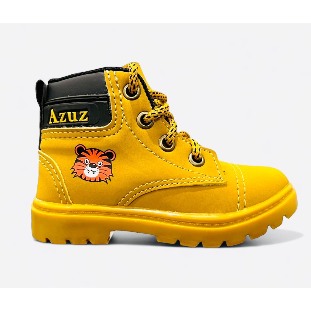 bota botinha coturno infantil baby tigrinho