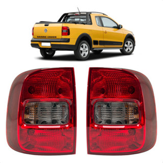 Par De Lanterna Traseira Fumê Original Saveiro Cross G5 G6 em Oferta na Shopee