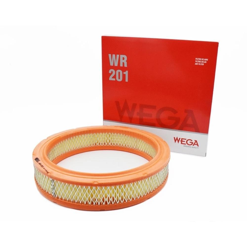 FILTRO AR DO MOTOR WEGA WR201 VERSAILLES, OPALA, GOL, PASSAT