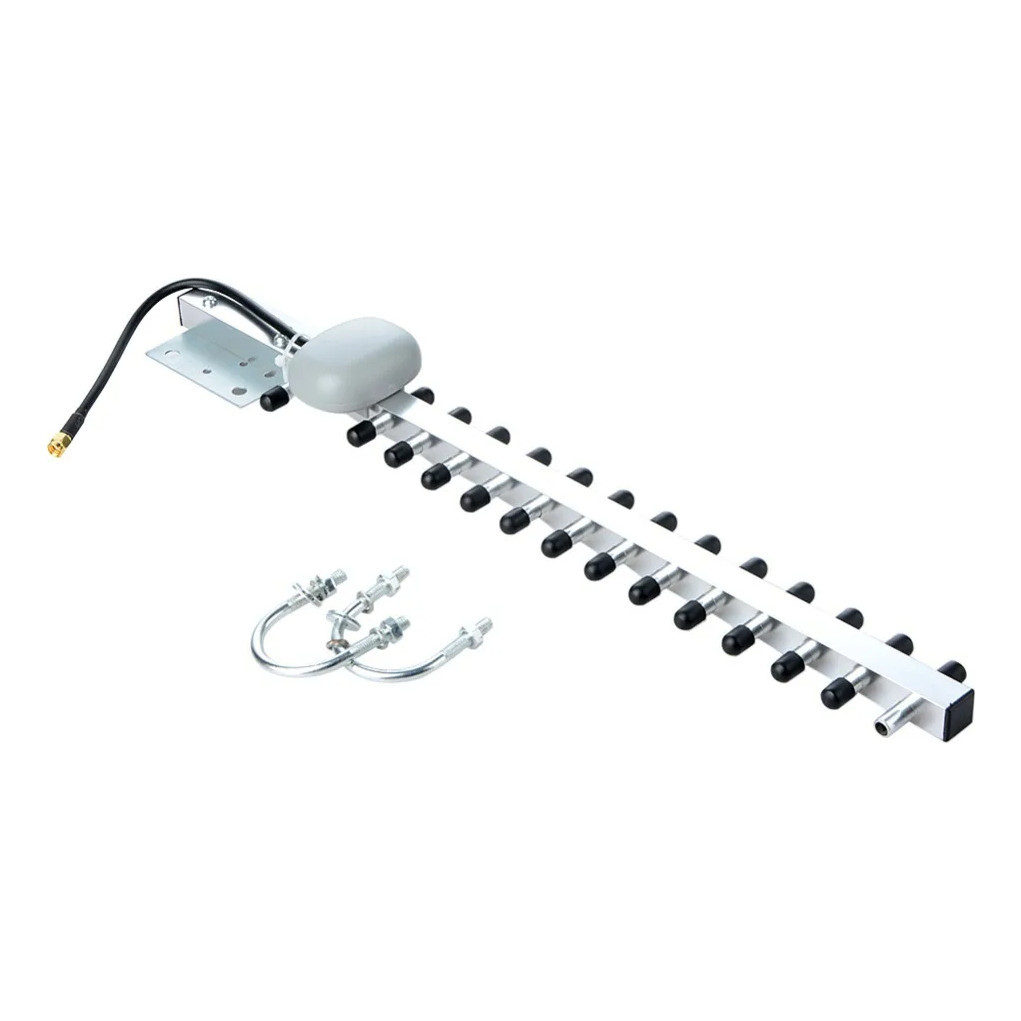 Antena 2.4g Yagi Direcional Rp-sma Plug 25dbi 2400  2500 Mhz