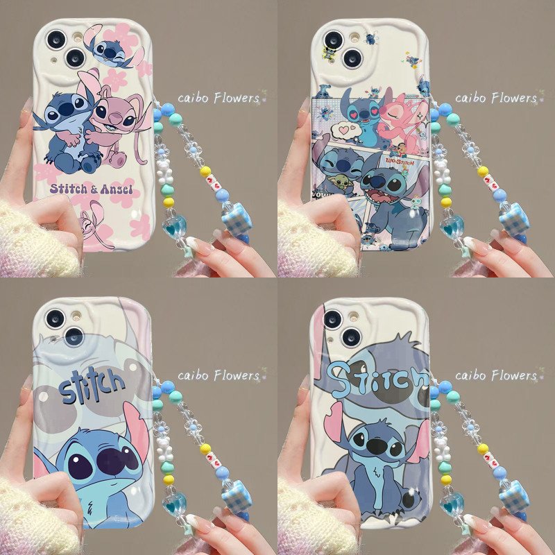 Capa De Corrente Disney Stitch Para Iphone 14 Pro Max 11 12 13 6 6S 7 8 Plus XR X XS + 7 + 8 + 7Plus 8Plus 11Pro 14Pro 1 em Oferta na Shopee