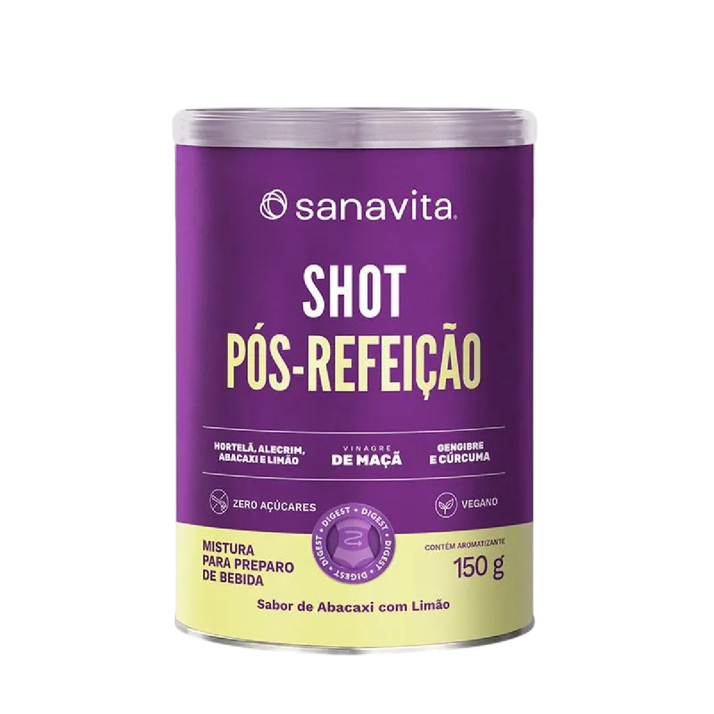 Shot Pós Refeição - Abacaxi 150g - SANAVITA