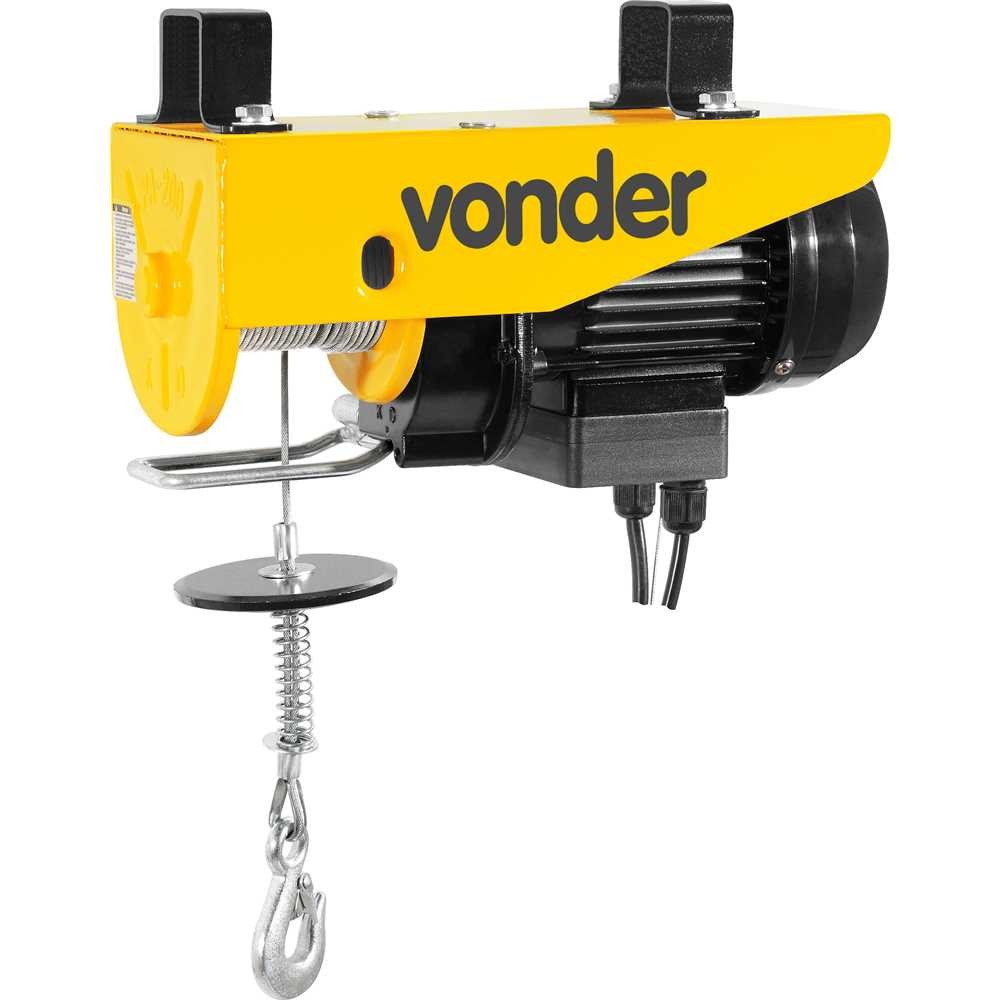 Guincho Elétrico 0,1 tonelada / 0,2 toneladas GEV 200 Vonder