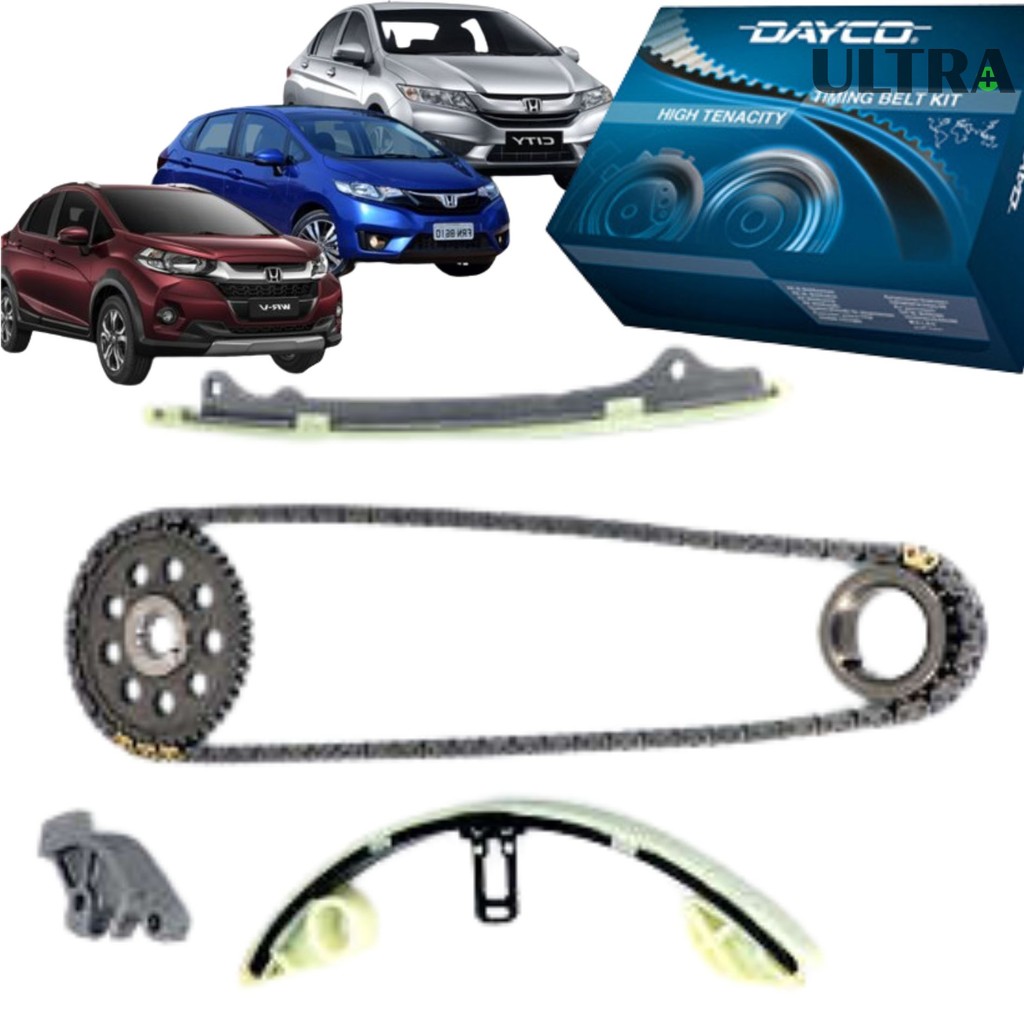 Kit Corrente Comando Distribuição Honda Fit / City - 1.4 / 1.5 16V iVtec (Dayco KTC1603)