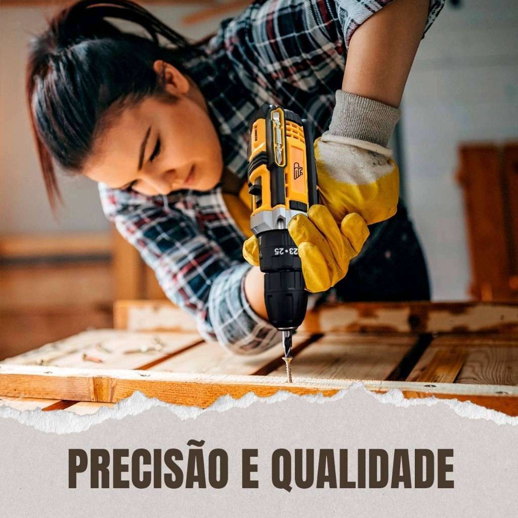 Furadeira e Parafusadeira de Impacto Elétrica 48V — foto 3