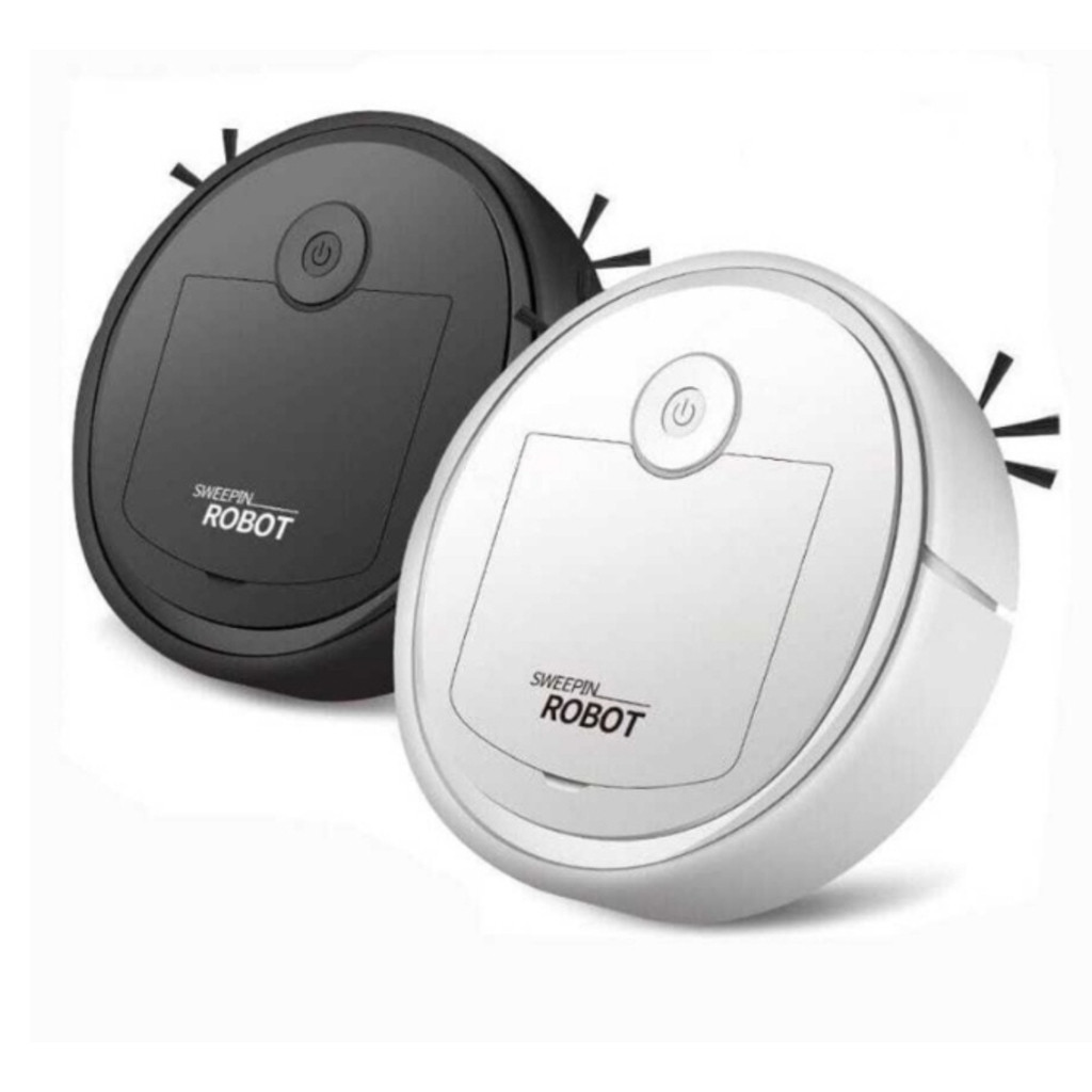 Robô Varredora/Aspirador De Pó 1200PA Automática 3 Em 1 Limpeza Doméstica Robótico Inteligente E Silencioso