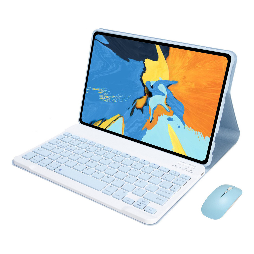 Teclado Sem Fio, Capa E Mouse Para Samsung Galaxy Tab S9