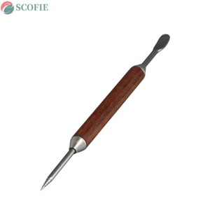 Caneta SCOFIE Coffee Latte Art , Design De Ponta Dupla Com Alça E Agulhas Para Arte Em Café , À Prova De Ferrugem em Oferta na Shopee