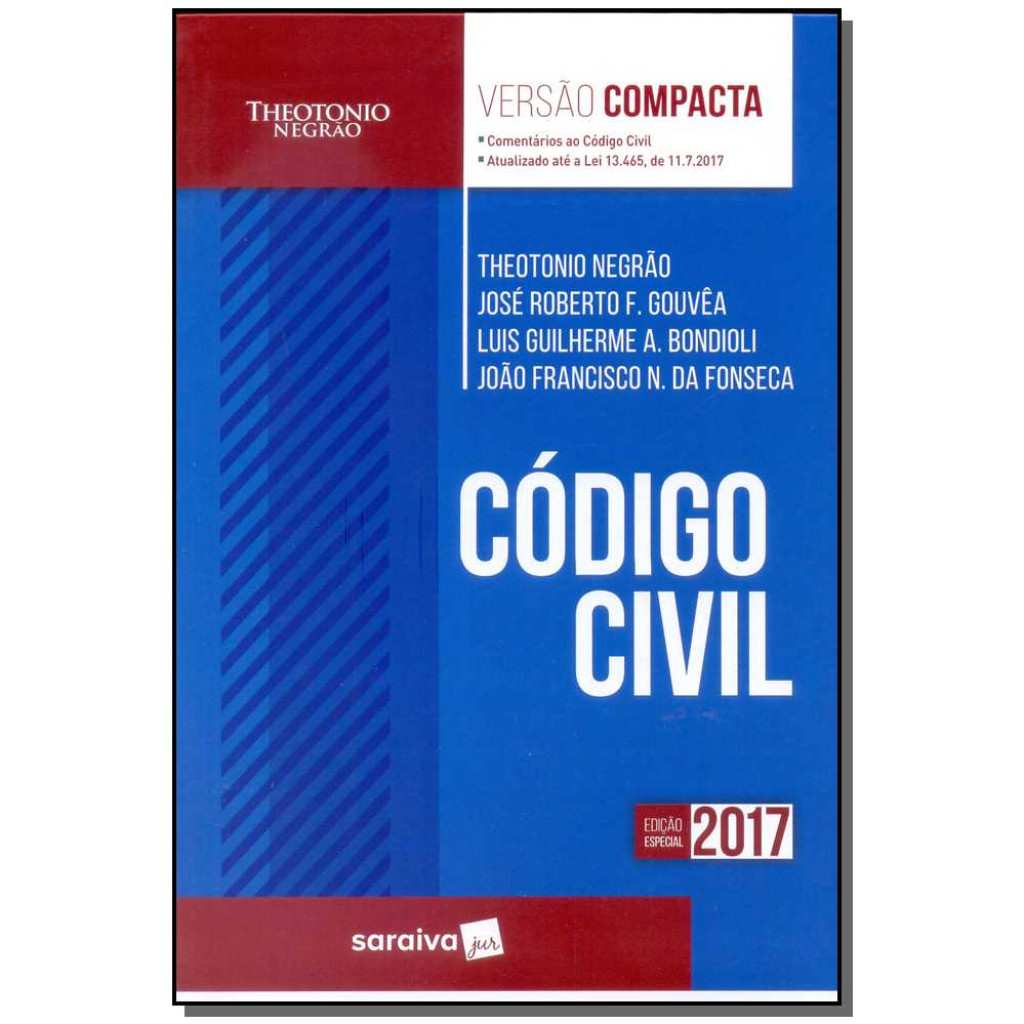 Código Civil - 1ª Edição 2017