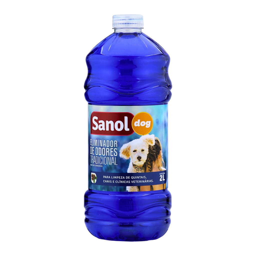 Eliminador de Odores Tradicional 2L - Sanol Dog em Oferta na Shopee