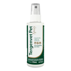 Bactericida Tergenvet Pet Spray para Cachorros e Gatos com 125ml