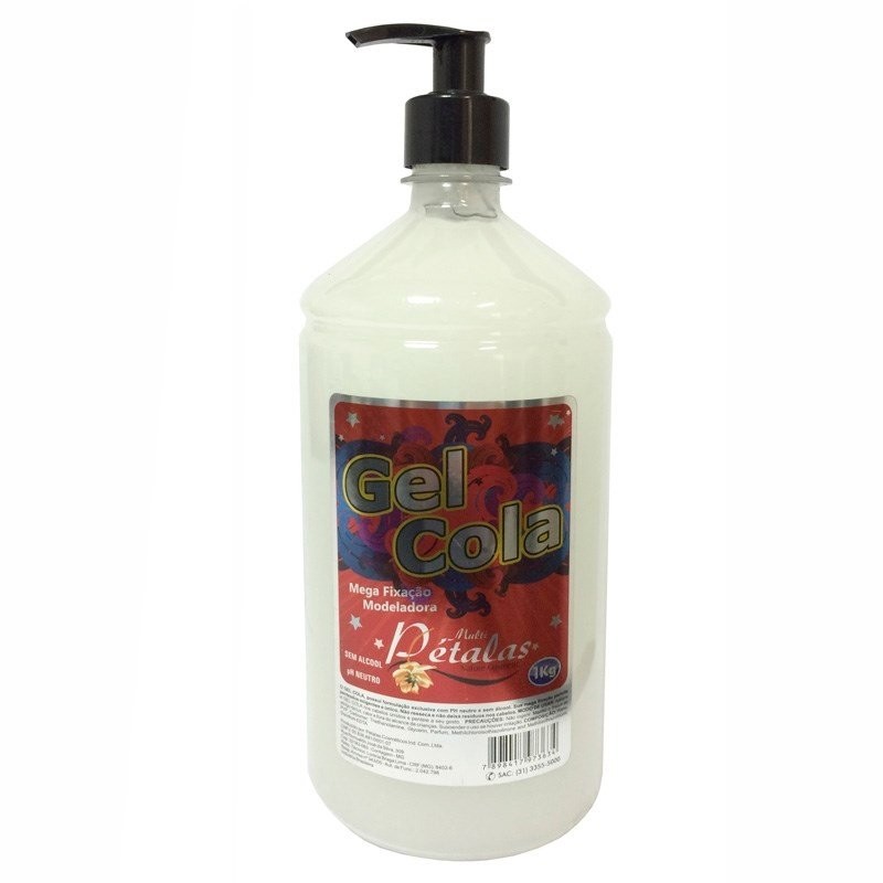 Gel Fixador Look Pétalas Cola 1kg - Beauty
