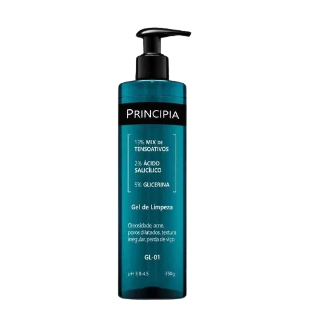 Gel de Limpeza Principia Equilíbrio Revitalização Livre de Oleosidade Pele Saudável Fórmula Suave