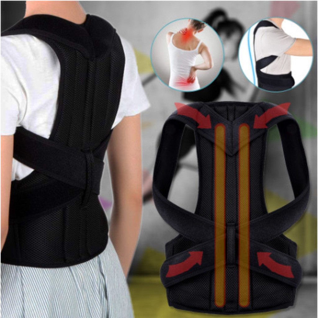 Correção de postura ortopédica lombar unissex  YIHAN em Oferta na Shopee