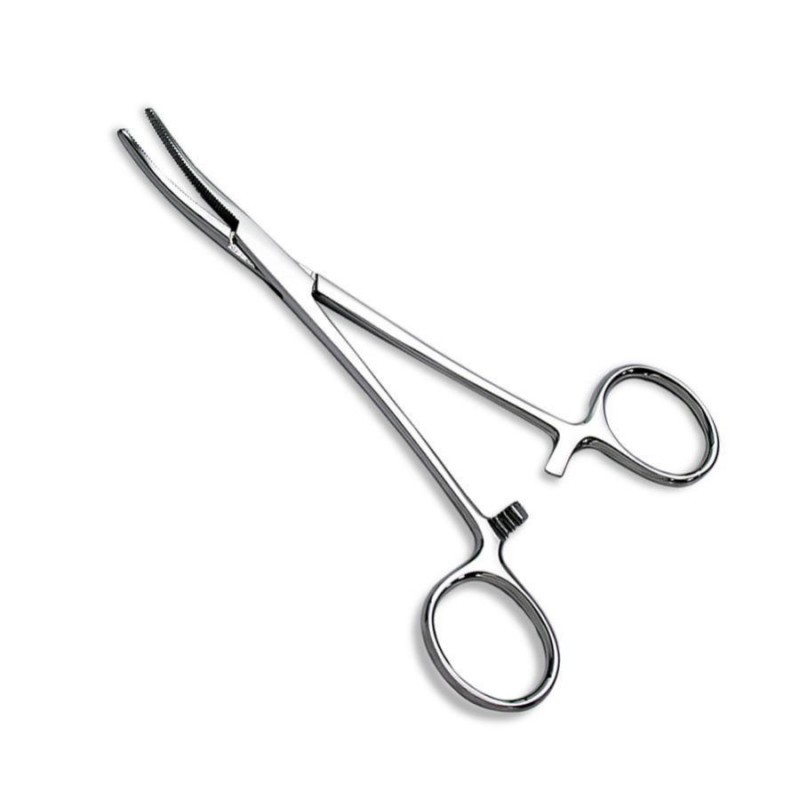 PINÇA HEMOSTATICA HALSTEAD MOSQUITO MICRO CURVA 12,5CM PROFESSIONAL
