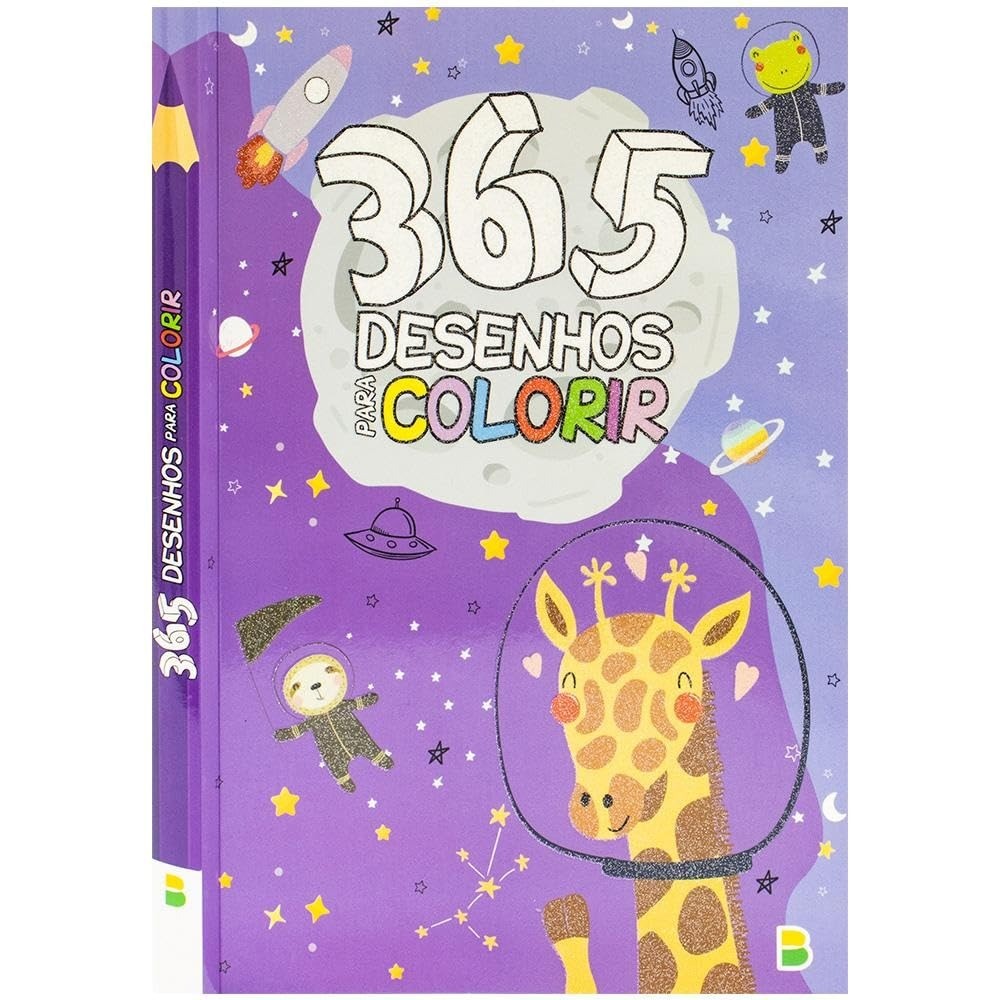 365 Desenhos Para Colorir | Roxo em Oferta na Shopee