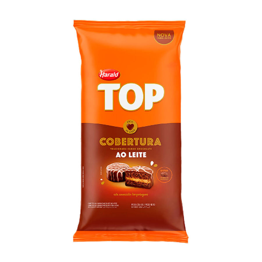 Cobertura de Chocolate ao Leite Top - Gotas 2,05Kg HARALD - Food & Beverages