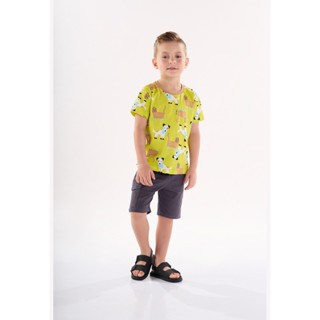 Camiseta Infantil para Meninos em Meia Malha Up Baby em Oferta na Shopee