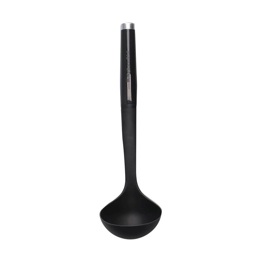 Concha De Nylon Caldo Sopa Cozinha Preto Luxo Kitchenaid