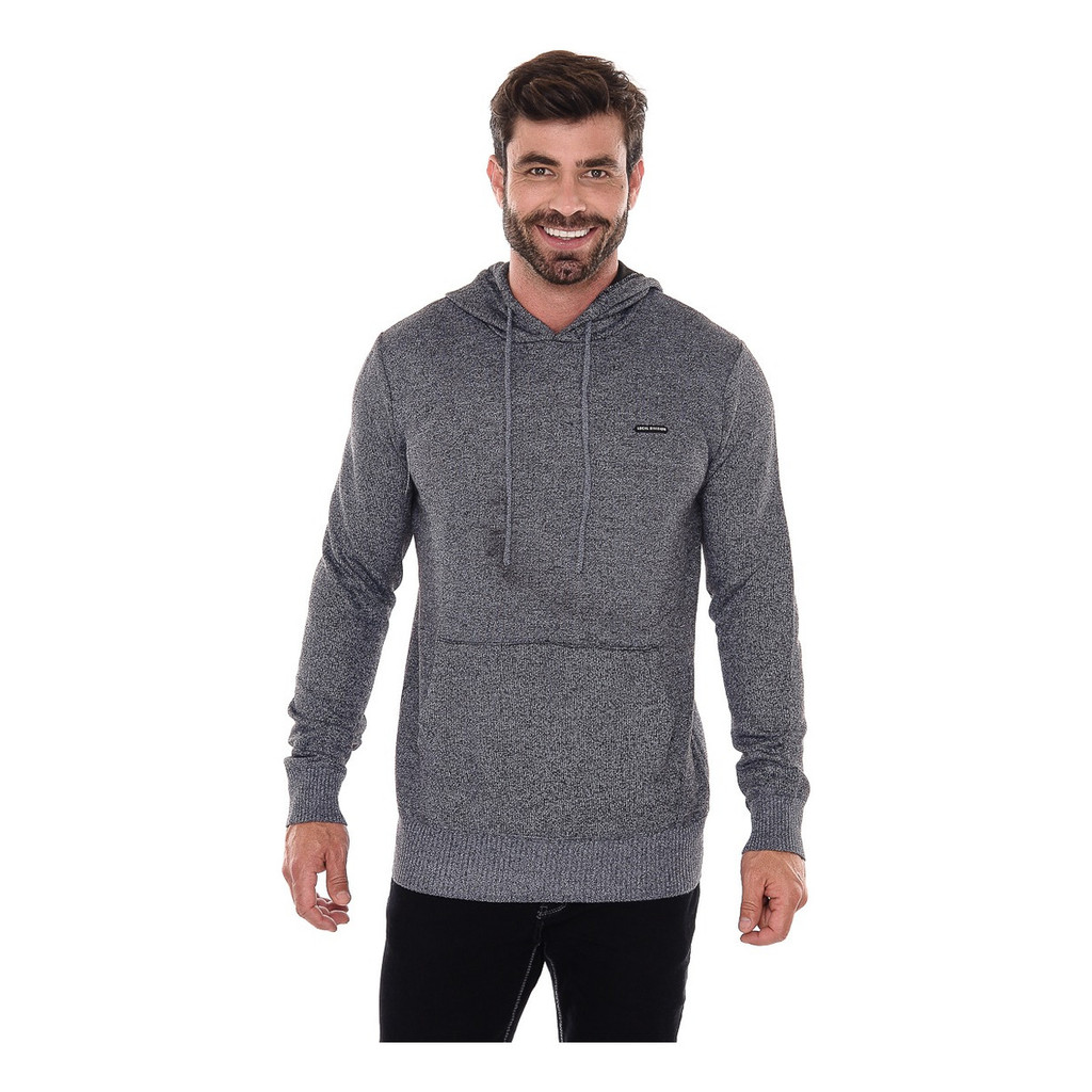 Blusa Masculina Capuz Com Cordão Tecido Macio Premium