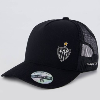 Boné Atlético Mineiro Trucker Americano em Oferta na Shopee
